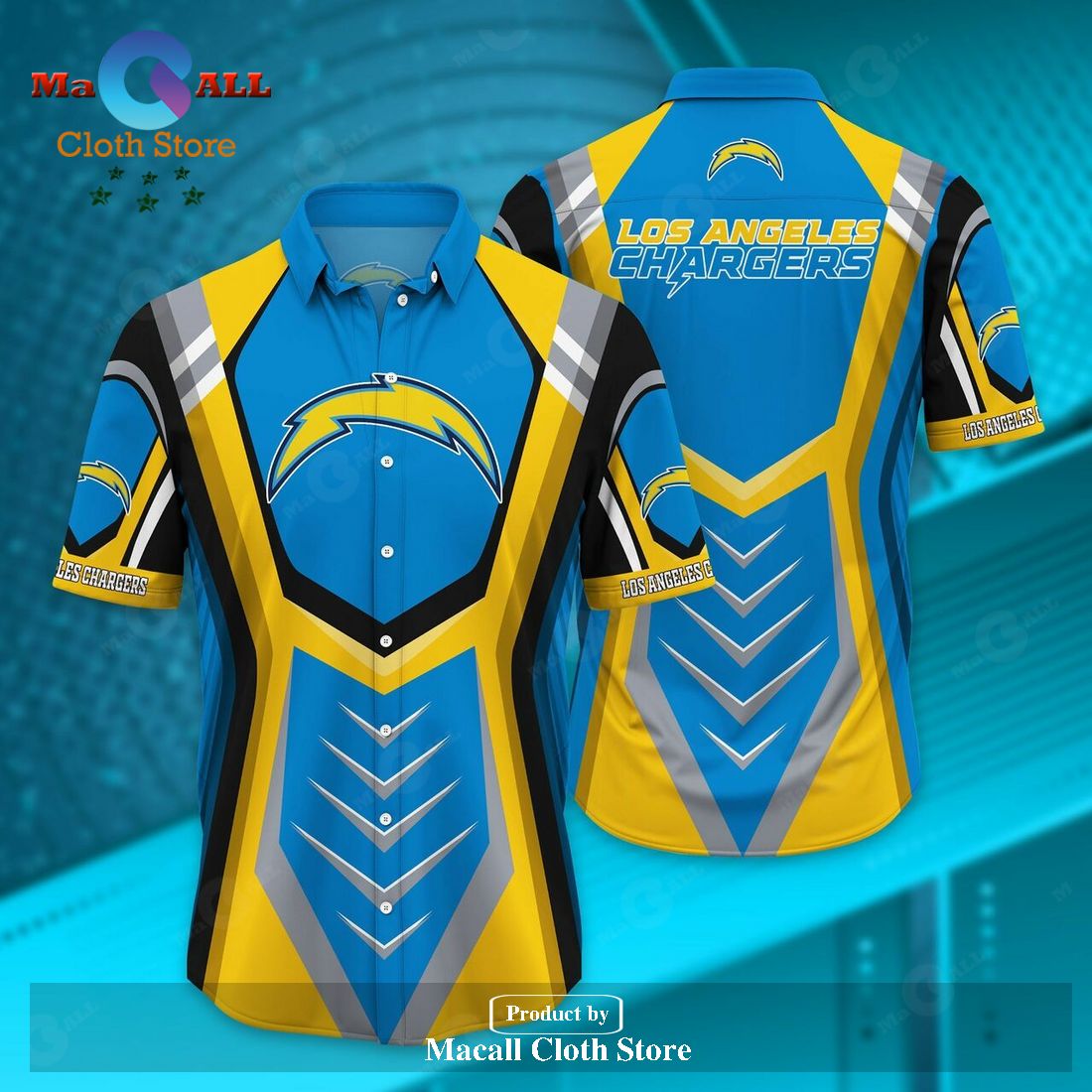 Los Angeles Chargers Summer Collection Hawaii Shirt and Short For This Season LIMITED EDITION