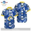 Los Angeles Rams Coconut Tree NFL Gift For Fan Hawaii Shirt and Shorts LIMITED EDITION