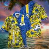 Los Angeles Rams NFL Summer Hawaiian Shirt And Shorts Sporty Mom Lets Everyone Score LIMITED EDITION
