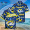 Los Angeles Rams NFL Summer Hawaiian Shirt And Shorts With Tropical Patterns and SneakersWix LIMITED EDITION