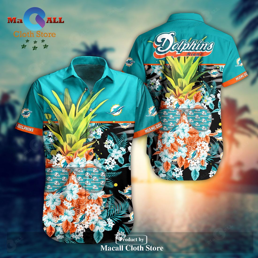 Miami Dolphins Hawaiian Shirt Limited Edition