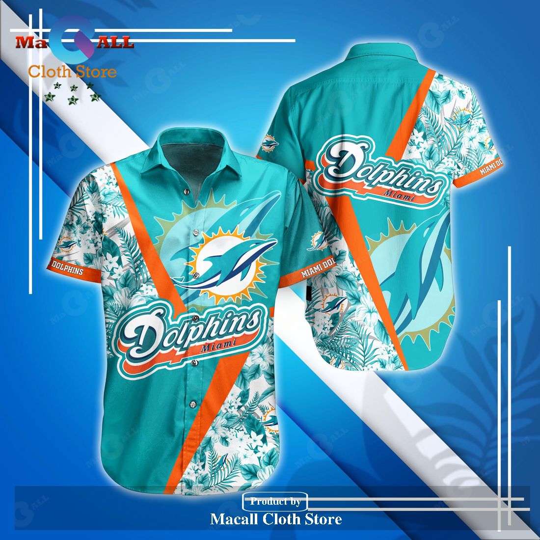 Miami Dolphins Style Trending Model Hawaiian Shirt And Short This ...