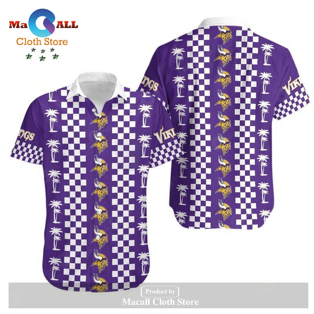 LIMITED] Minnesota Vikings NFL-Summer Hawaiian Shirt And Shorts