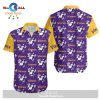 Minnesota Vikings Hibiscus Flowers Hawaii Shirt and Shorts Summer Collections LIMITED EDITION