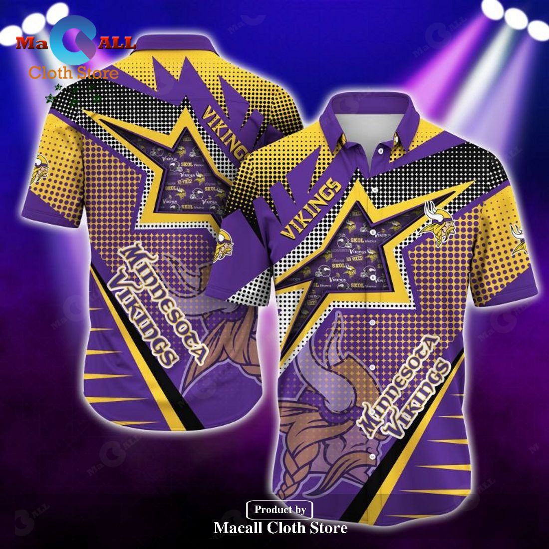 TREND Minnesota Vikings NFL Trending Summer Hawaiian Shirt