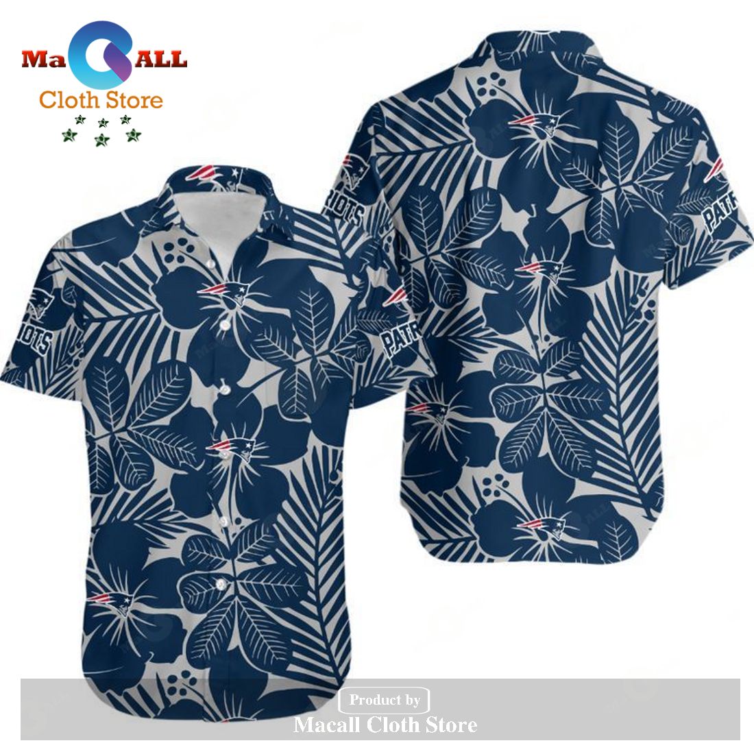 New England Patriots Flower Hawaii Shirt and Shorts Summer Collection ...