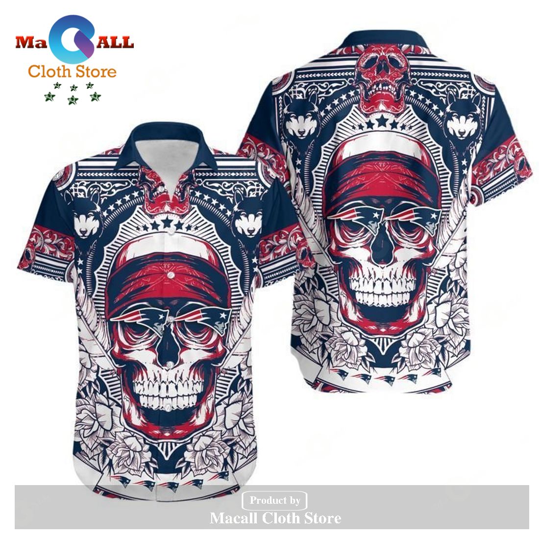 New England Patriots Skull NFL Gift For Fan Hawaii Shirt and Shorts Summer Collections LIMITED EDITION New England Patriots Skull NFL Gift For Fan Hawaii Shirt and Shorts Summer Collections LIMITED EDITION