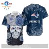 New England Patriots Skull NFL Gift For Fan Hawaii Shirt and Shorts Summer Collections LIMITED EDITION
