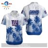 New York Giants Flower and Logo Hawaii Shirt and Shorts Summer Collections LIMITED EDITION