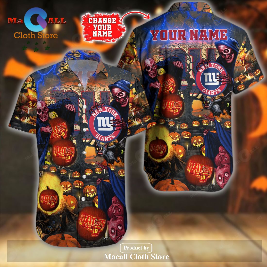 NFL New York Giants Hawaiian Shirt Hot Trend 2023 - Limotees