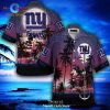 New York Giants NFL Summer Collection Hawaiian Shirt Mickey And Floral Pattern LIMITED EDITION