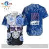 New York Giants Skull NFL Gift For Fan Hawaii Shirt and Shorts Summer LIMITED EDITION