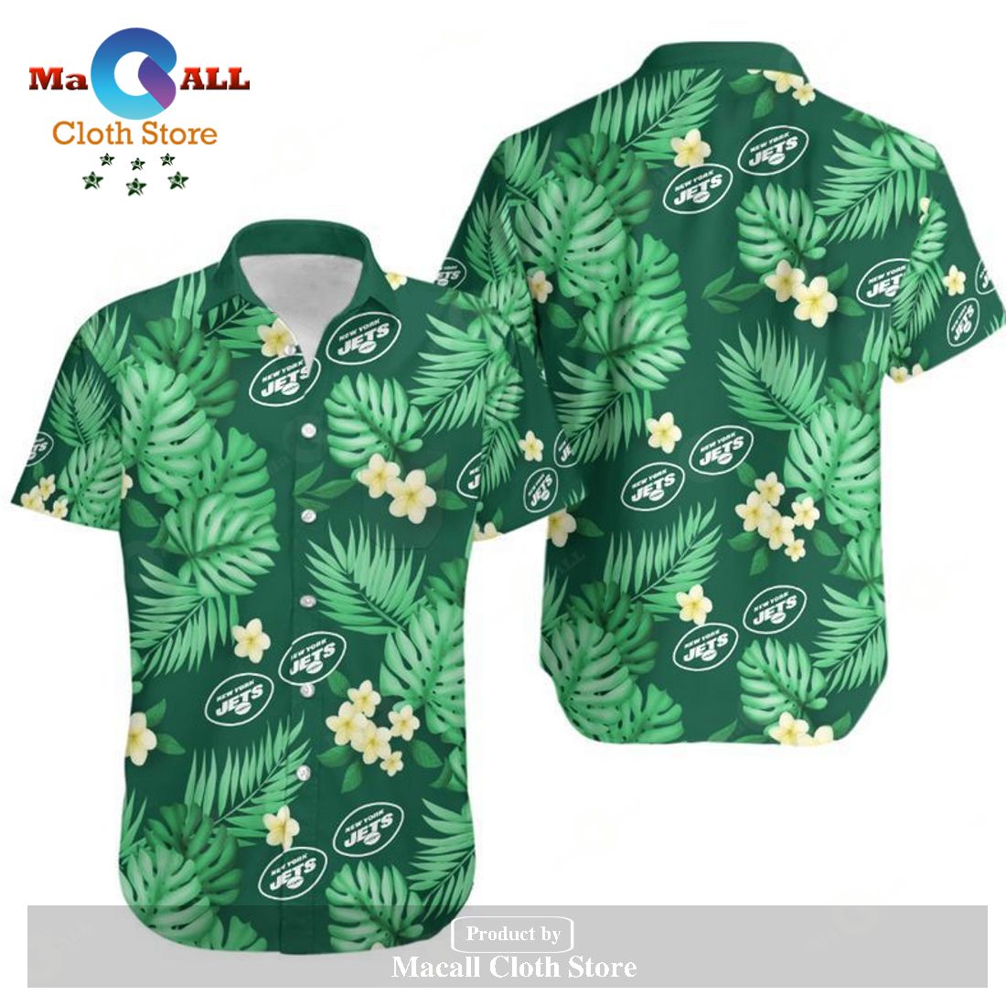 New York Jets Hawaiian Shirt For Men And Women, 40% OFF