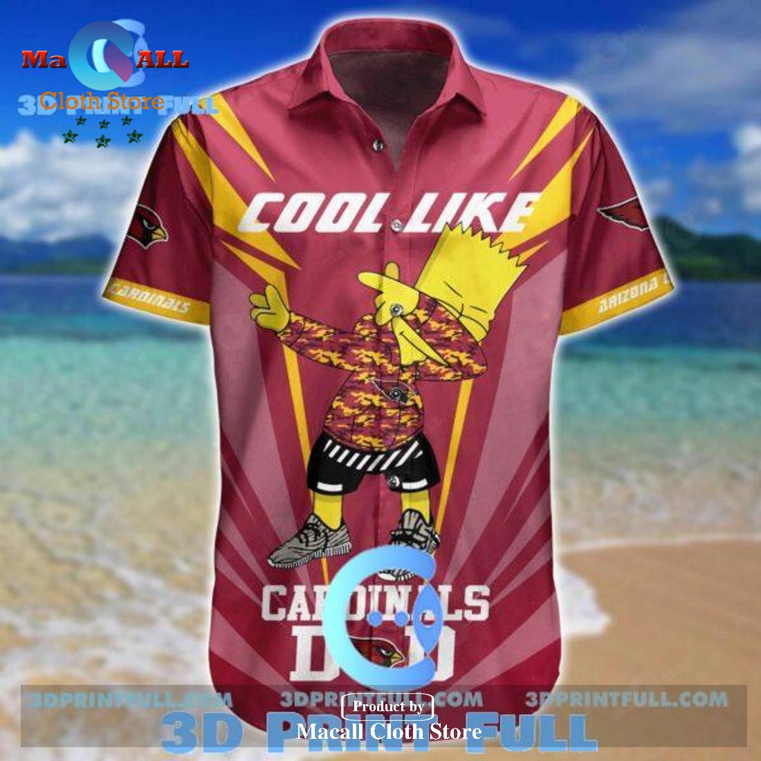 NFL Arizona Cardinals Hawaiian Shirt Cool Like LIMITED EDITION