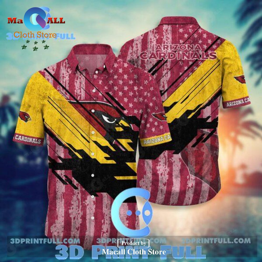 NFL Arizona Cardinals Hawaiian Shirt Hot Trending 1 LIMITED EDITION