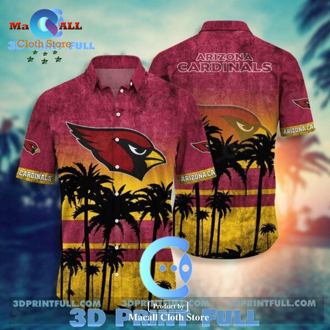 NFL Arizona Cardinals Hawaiian Shirt Hot Trending Summer LIMITED EDITION