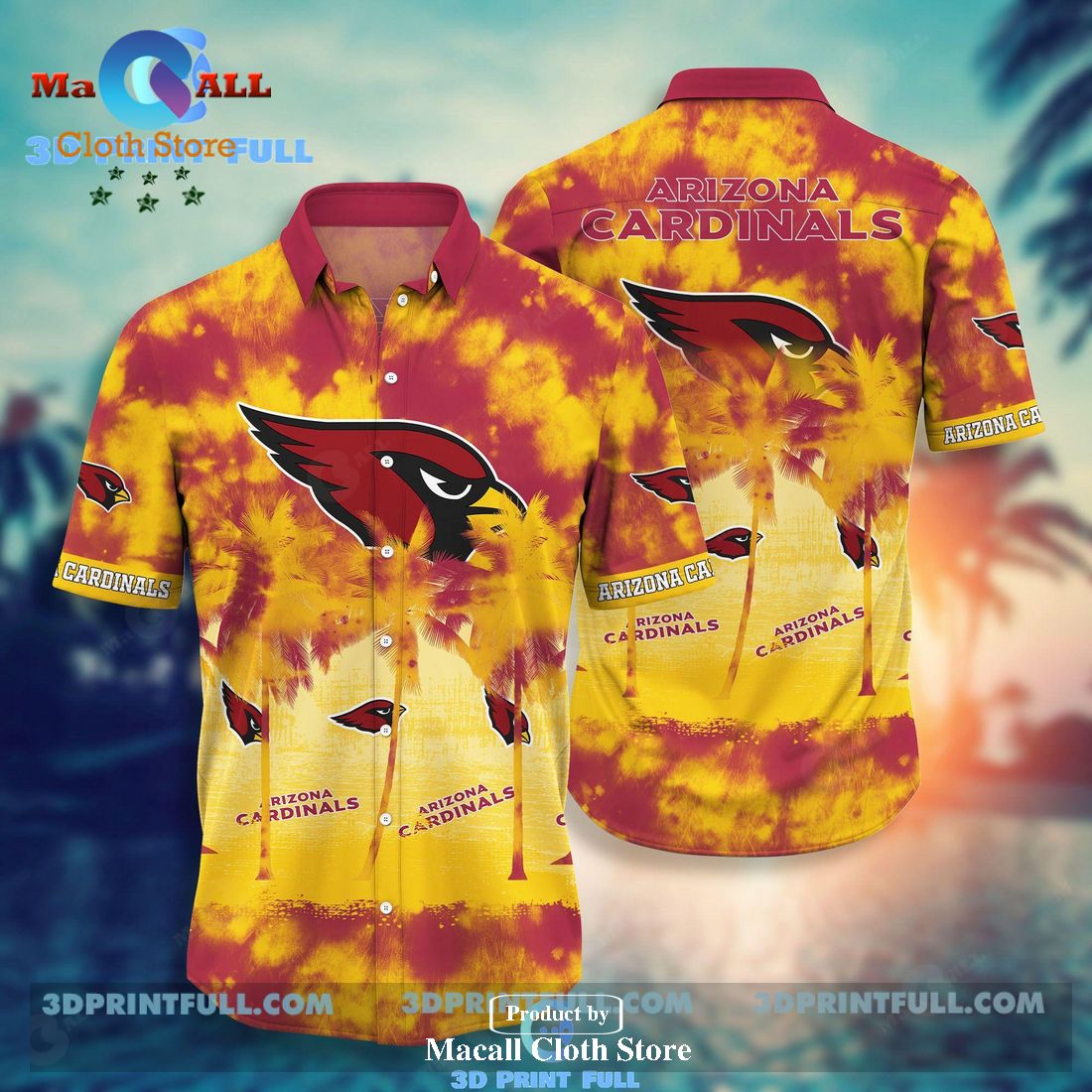 NFL Arizona Cardinals Hawaiian Shirt Style Hot Trending 1 LIMITED EDITION