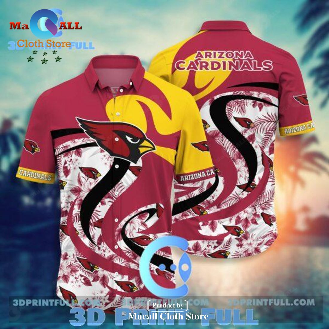 NFL Arizona Cardinals Hawaiian Shirt Style Hot Trending 2 LIMITED EDITION