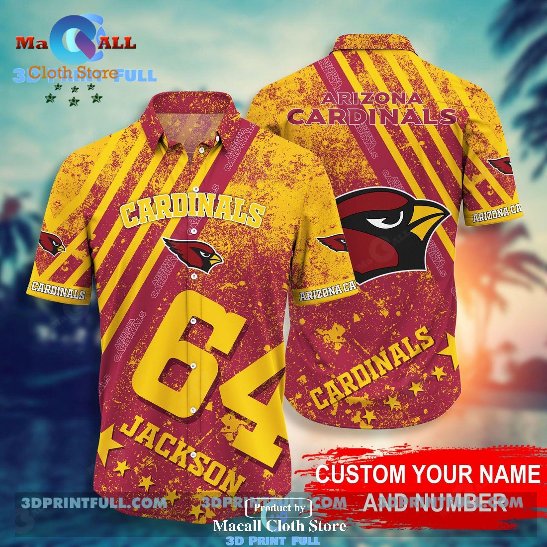 NFL Arizona Cardinals Hawaiian Shirt Style Hot Trending 3 LIMITED EDITION