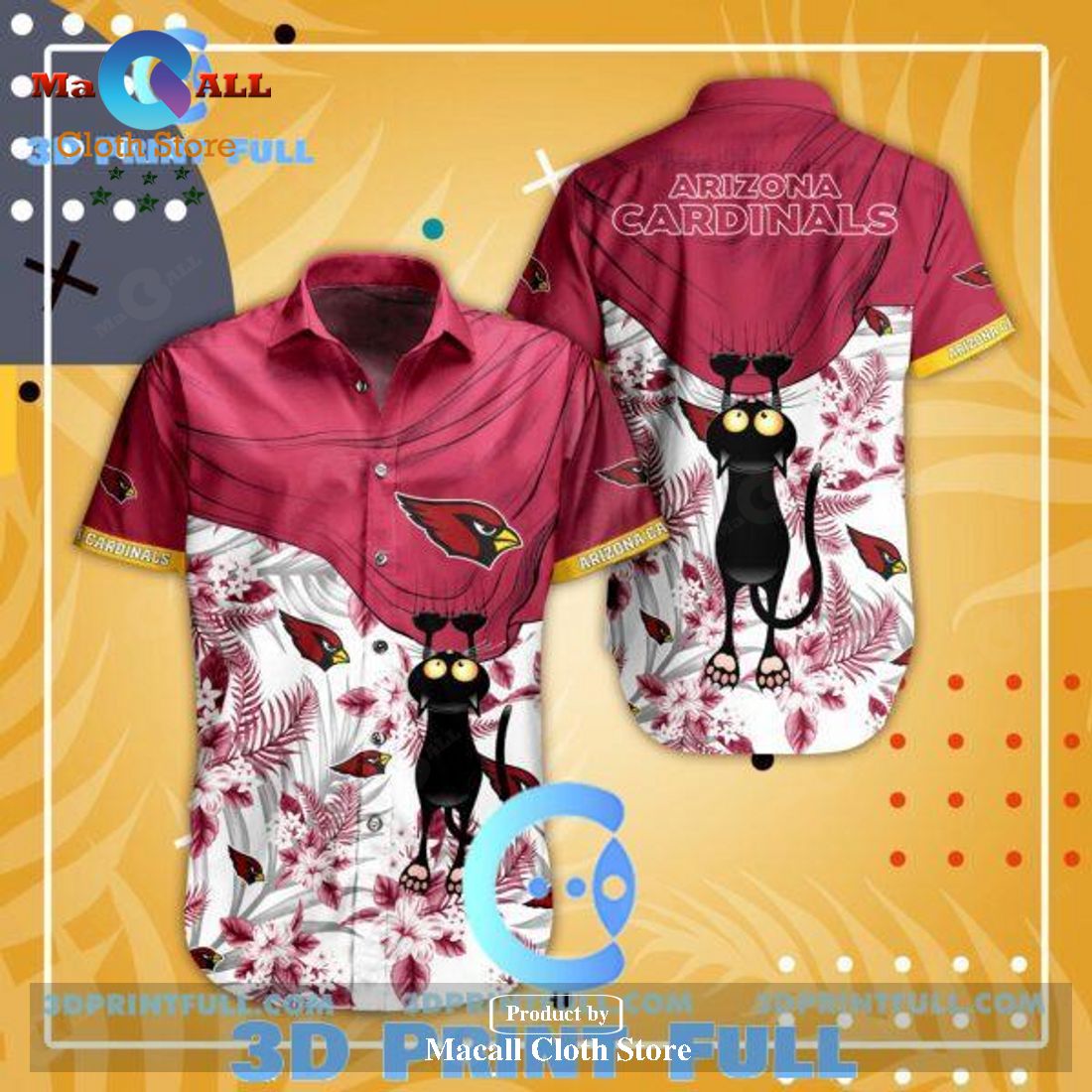 NFL Arizona Cardinals Hawaiian Shirt Trending 2021 LIMITED EDITION