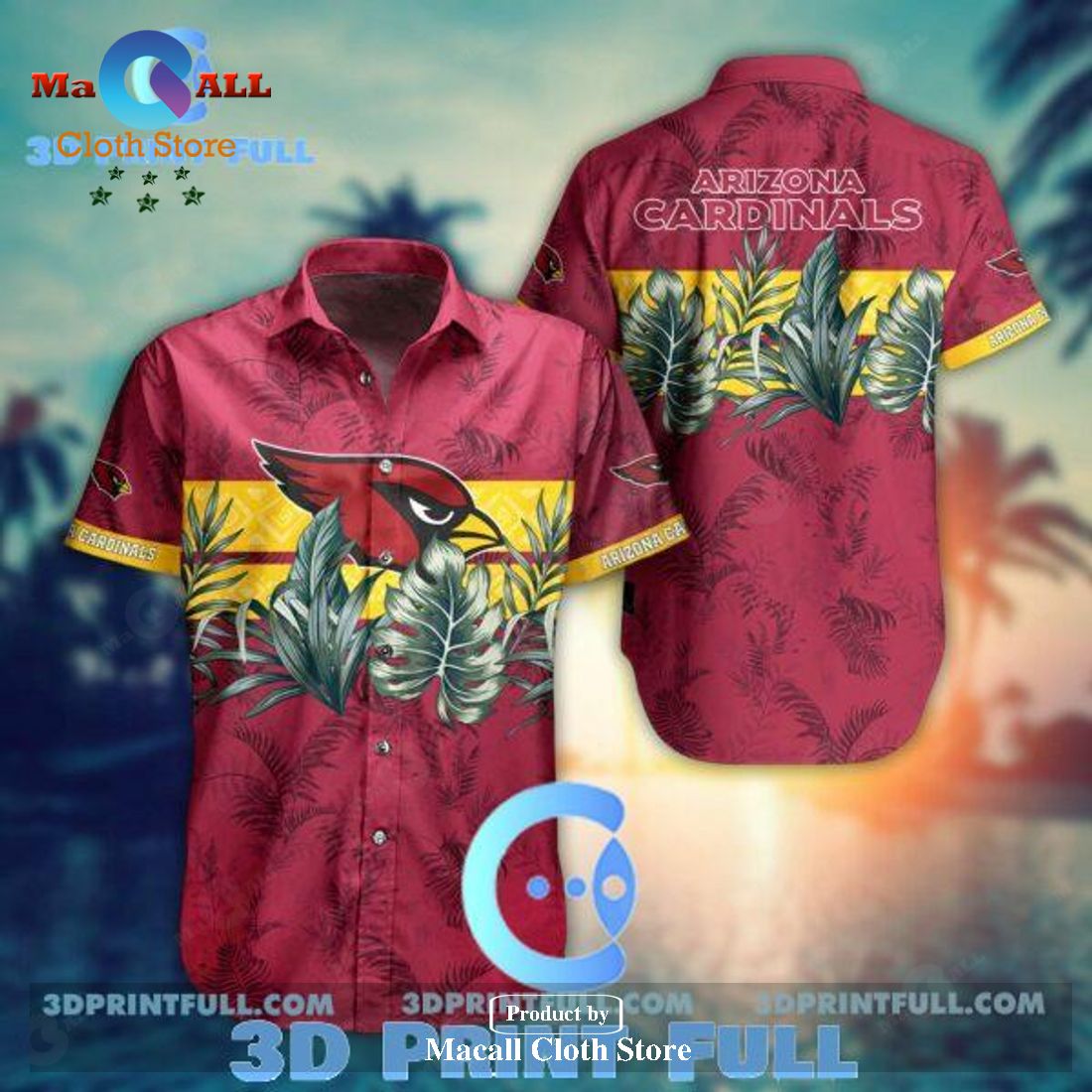 NFL Arizona Cardinals Hawaiian Shirt Trending Summer 1 LIMITED EDITION