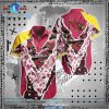 Miami Dolphins Skull and Hibiscus Flower NFL Gift For Fan Hawaii Shirt and Short LIMITED EDITION