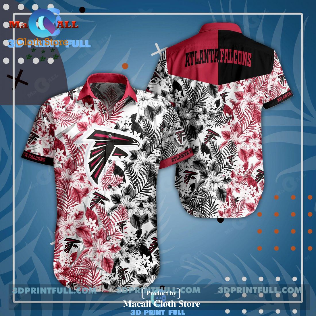 NFL Atlanta Falcons Hawaiian Shirt Short Sport 2 LIMITED EDITION NFL Atlanta Falcons Hawaiian Shirt Short Sport 2 LIMITED EDITION