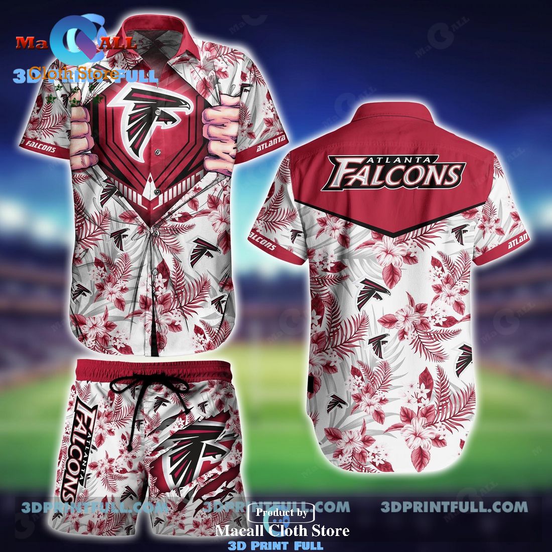 NFL Atlanta Falcons Hawaiian Shirt Short Summer 2 LIMITED EDITION ...