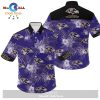 NFL Baltimore Ravens Candy Skulls Gift For Fan Hawaiian Graphic Print Shirt and Short LIMITED EDITION