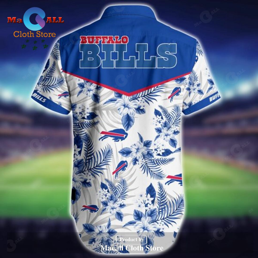 LIMITED] Buffalo Bills NFL-Summer Hawaiian Shirt And Shorts, With