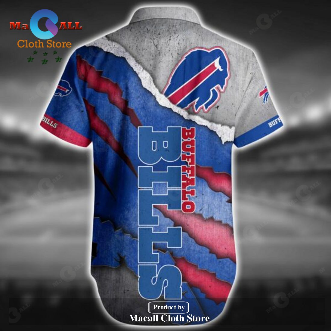 LIMITED] Buffalo Bills NFL-Summer Hawaiian Shirt And Shorts, With