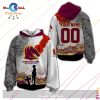 Personalized NRL Manly Warringah Sea Eagles Polynesian Concept Kits Hoodie Sweatshirt 3D LIMITED EDITION
