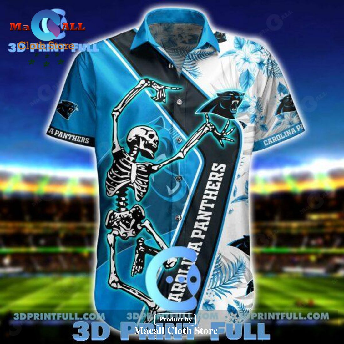 NFL Carolina Panthers Hawaiian Shirt Short 5 LIMITED EDITION