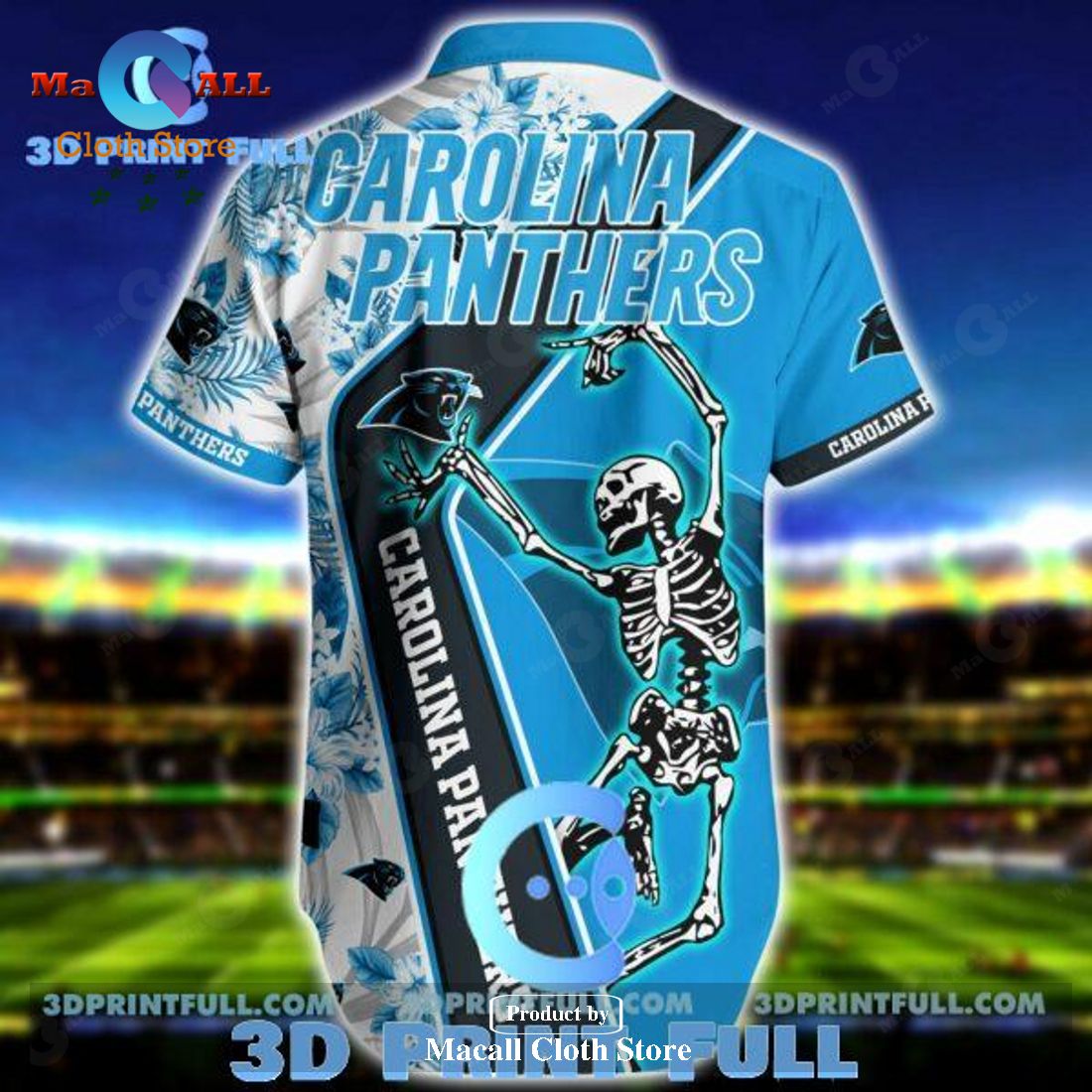 NFL Carolina Panthers Hawaiian Shirt Short 5 LIMITED EDITION