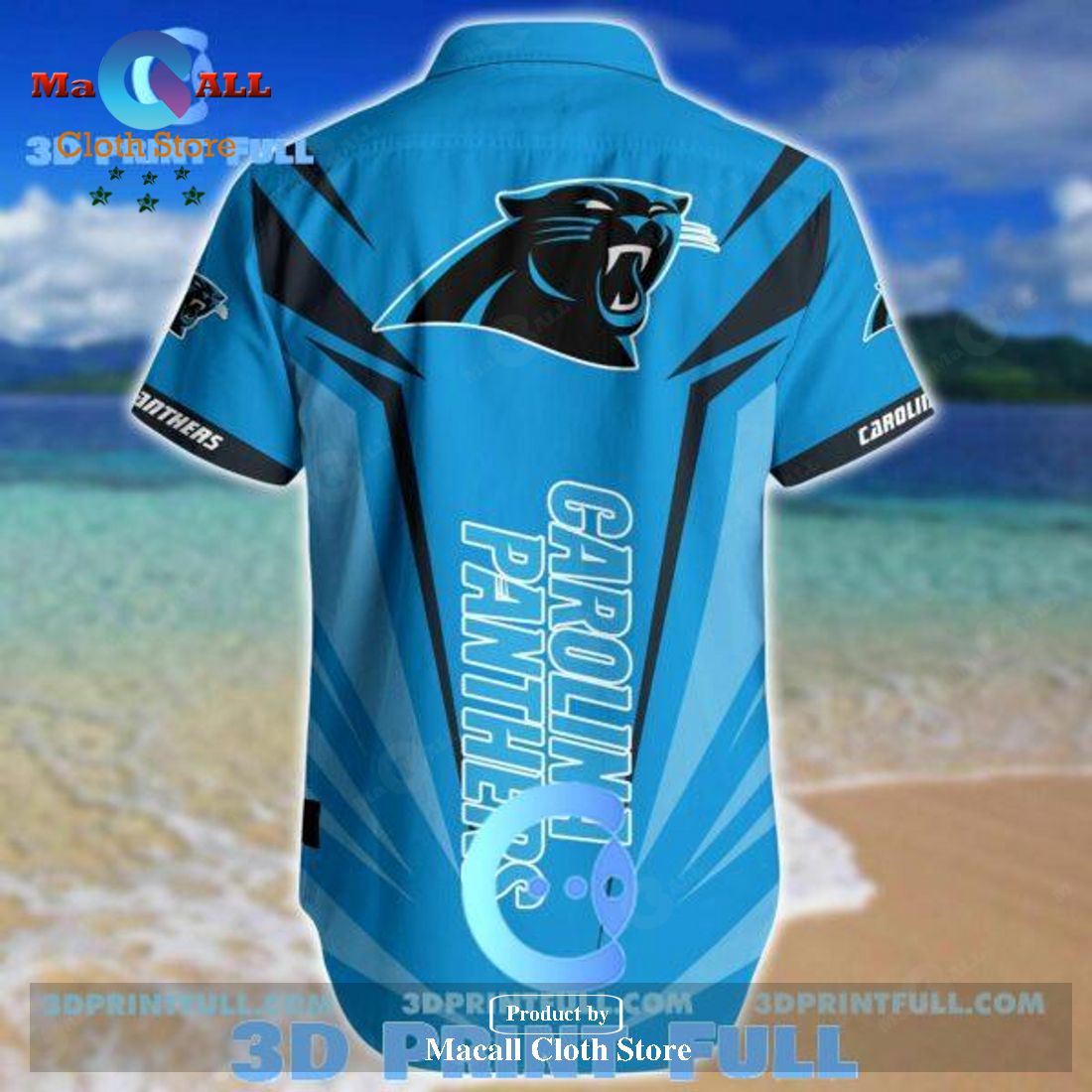 NFL Carolina Panthers Hawaiian Shirt Short Cool Like LIMITED EDITION
