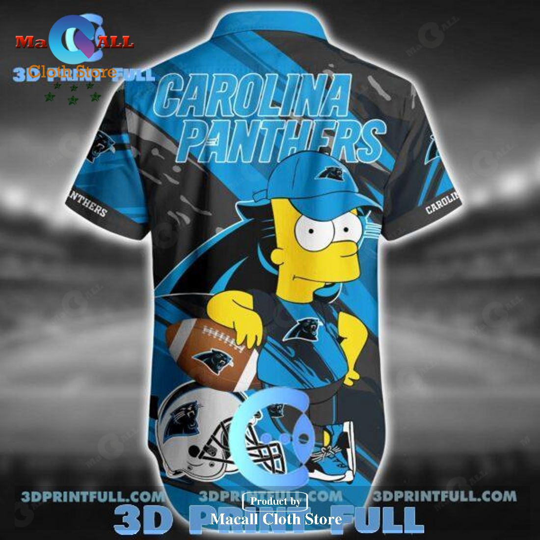 NFL Carolina Panthers Hawaiian Shirt Short Summer LIMITED EDITION