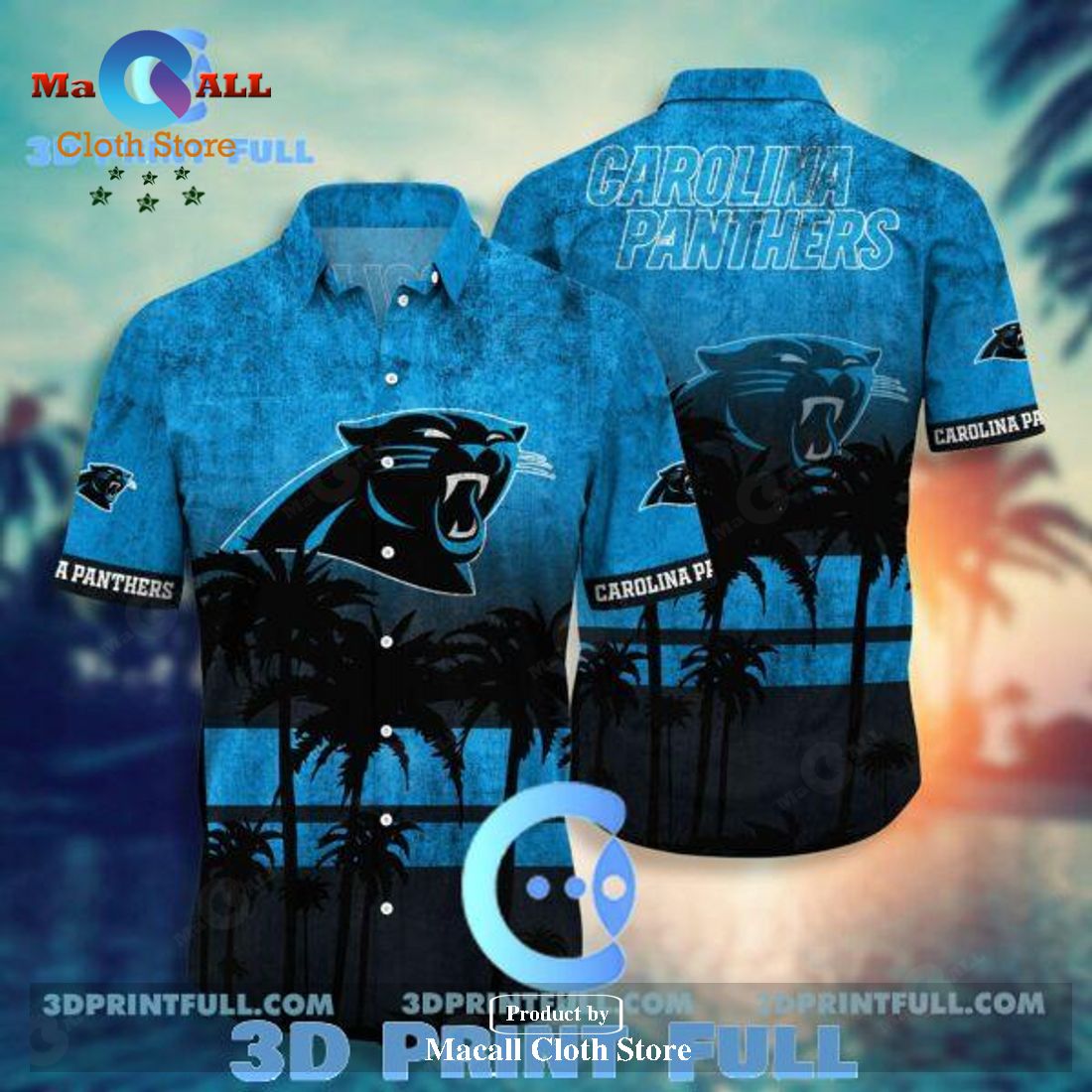 NFL Carolina Panthers Hawaiian Shirt Short Trending Summer 1 LIMITED EDITION