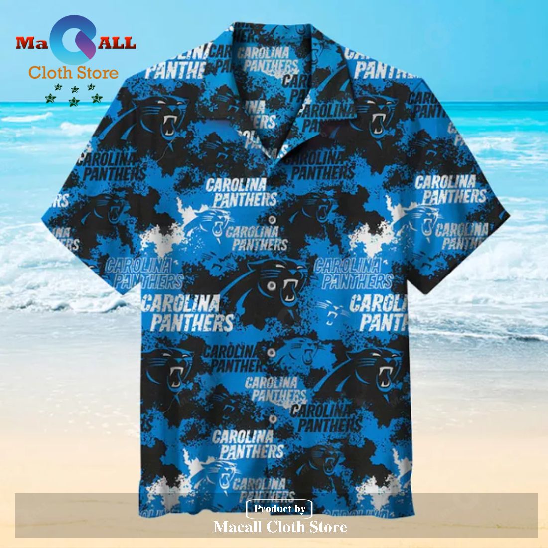 NFL Carolina Panthers Hawaiian Shirt Sleeve Shirt LIMITED EDITION