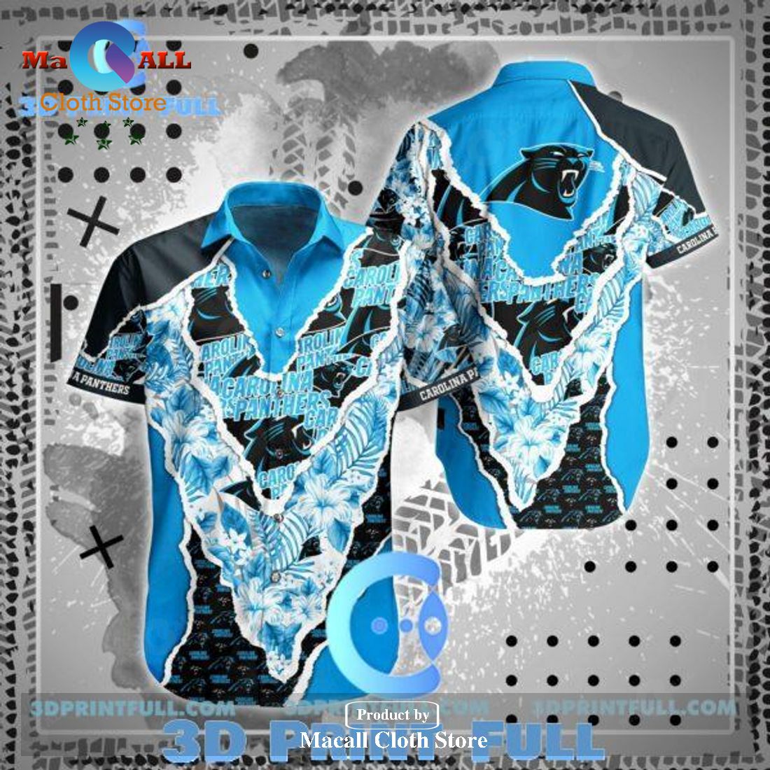 NFL Carolina Panthers Hawaiian Shirt Top Trending Summer LIMITED EDITION