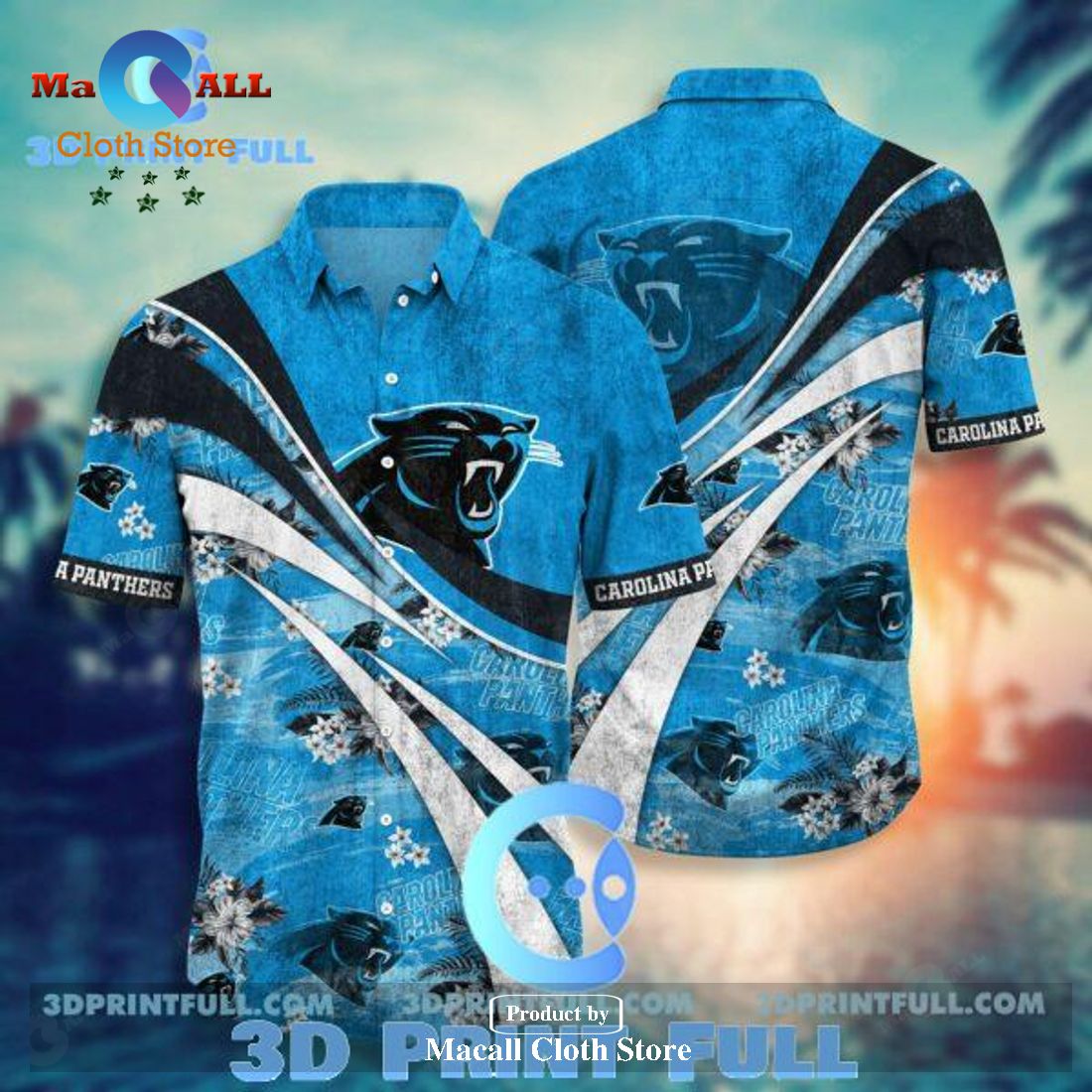 NFL Carolina Panthers Hawaiian Shirt Trending LIMITED EDITION