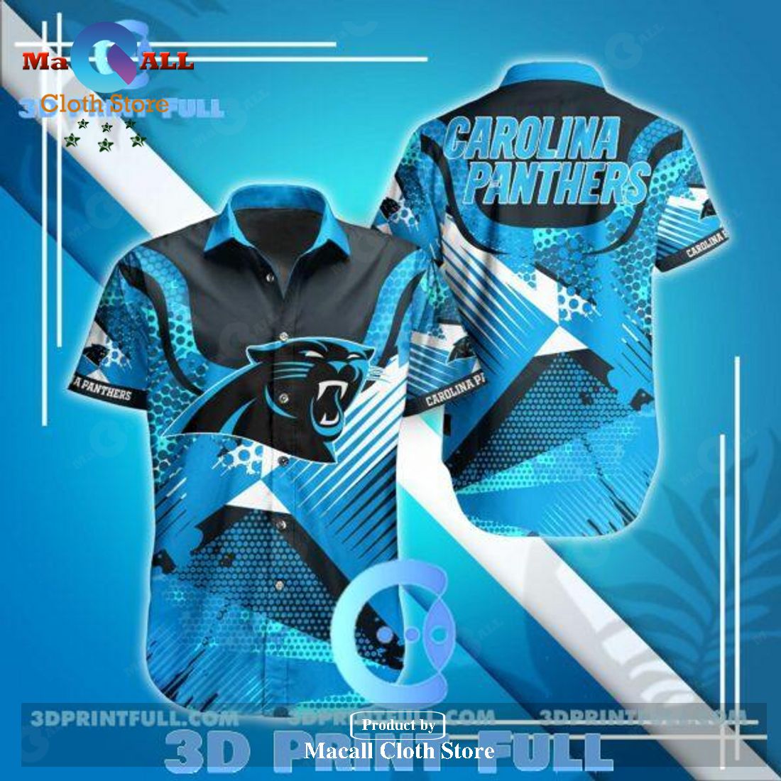 NFL Carolina Panthers Hawaiian Shirt Trending Summer 1 LIMITED EDITION