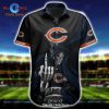 NFL Chicago Bears Hawaiian Shirt Short Kingkong Godzilla LIMITED EDITION