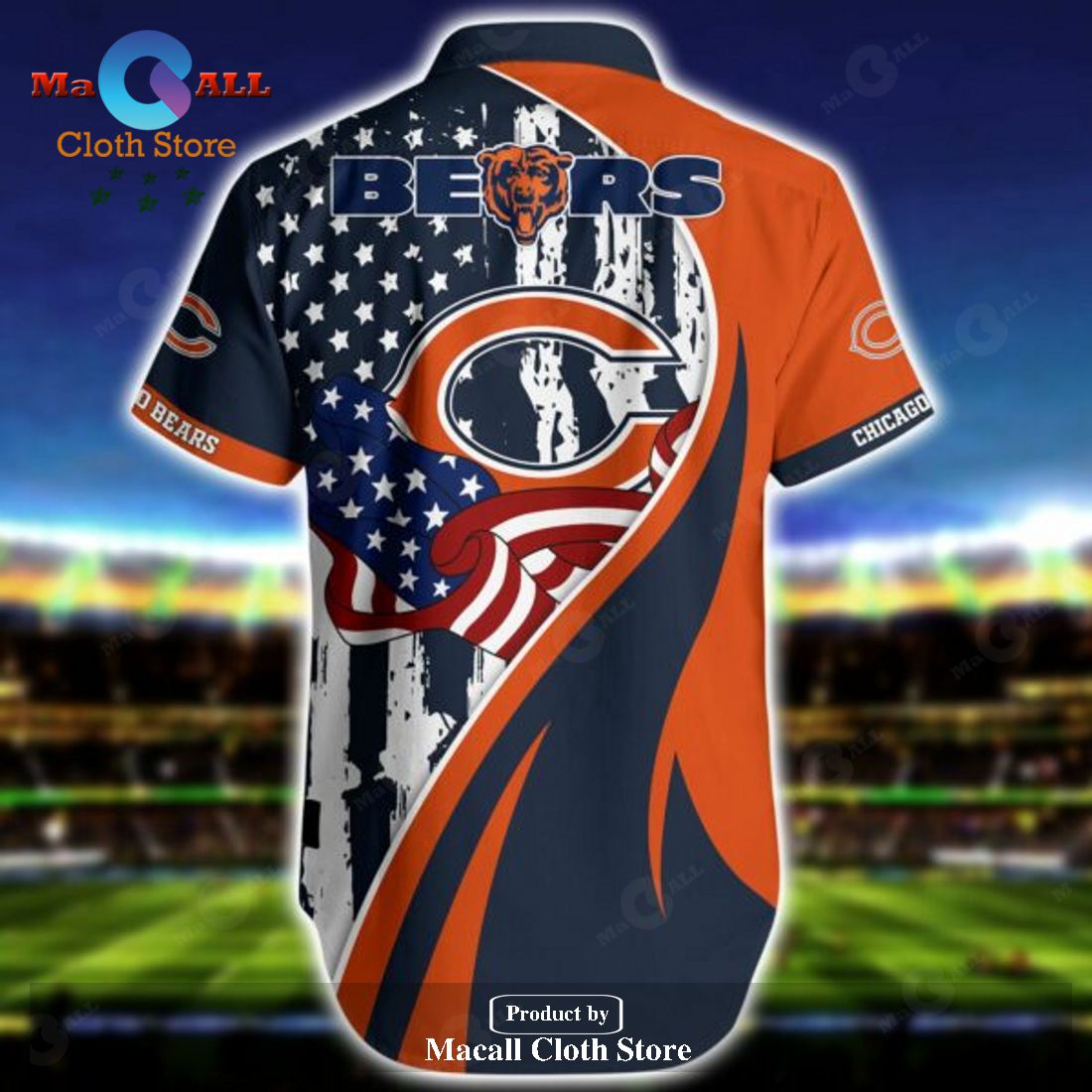 NFL Chicago Bears New Style Trending Hawaiian Shirt Short LIMITED EDITION