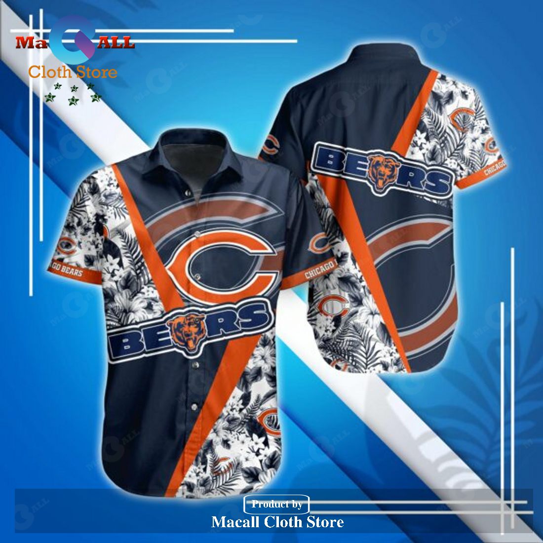 NFL Chicago Bears Style Trending Model Hawaiian Shirt And Short This ...