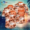 NFL Cincinnati Bengals Hawaiian Shirt Flag Flower LIMITED EDITION