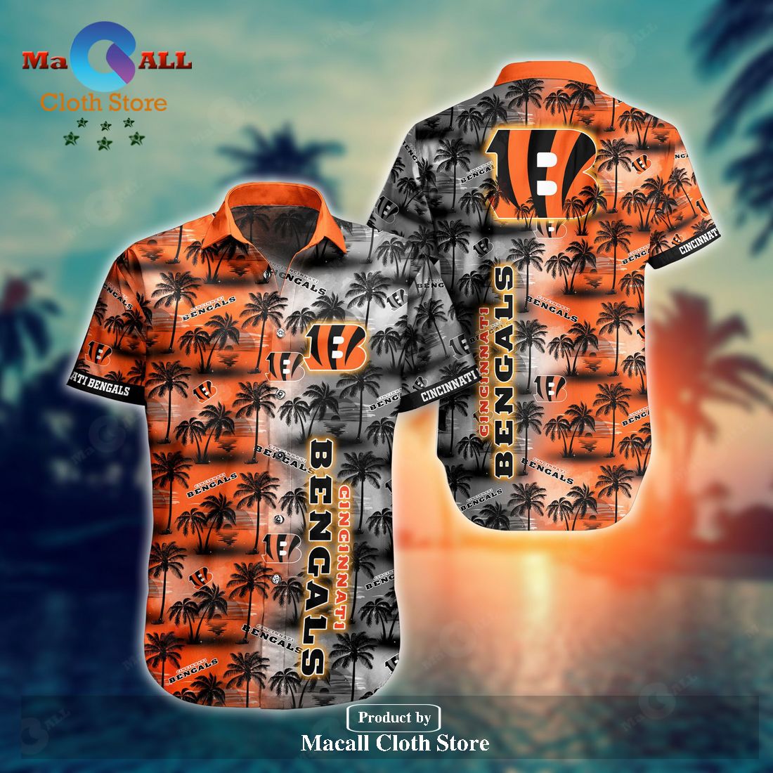 NFL Cincinnati Bengals Hawaiian Shirt Short For Fans 11 LIMITED EDITION NFL Cincinnati Bengals Hawaiian Shirt Short For Fans 11 LIMITED EDITION