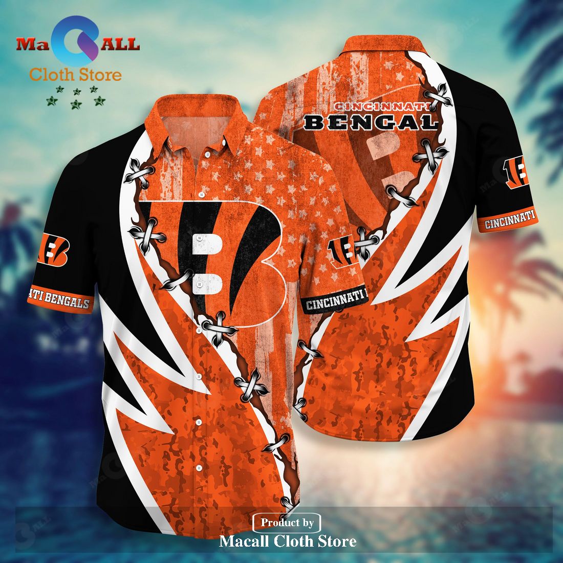 Cincinnati Bengals Limited Edition Hawaiian Shirt N03