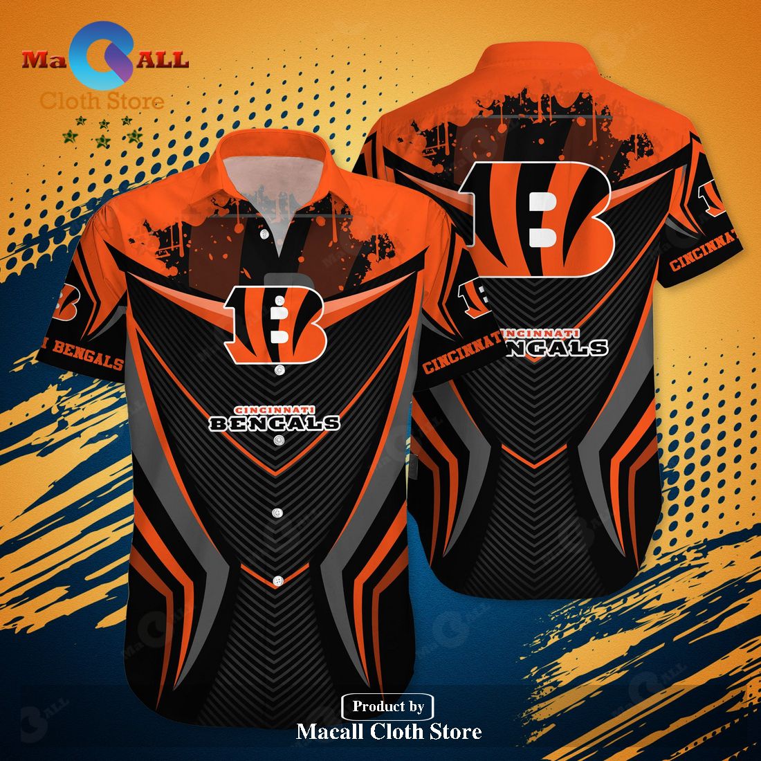 NFL Cincinnati Bengals Style New Trending Model Hawaiian Shirt And Short This Summer LIMITED EDITION NFL Cincinnati Bengals Style New Trending Model Hawaiian Shirt And Short This Summer LIMITED EDITION
