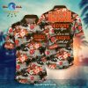 NFL Cleveland Browns Hawaiian Shirt Flag Flower LIMITED EDITION