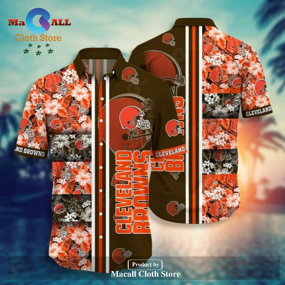 NFL Cleveland Browns Hawaiian Shirt Short Style Hot Trending 01 LIMITED EDITION NFL Cleveland Browns Hawaiian Shirt Short Style Hot Trending 01 LIMITED EDITION